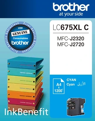 Brother LC675XL C Ink Cyan