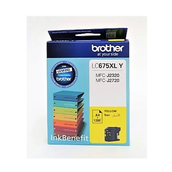Brother LC675XL Y Ink Yellow