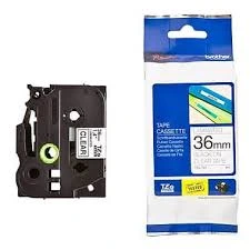 Brother TZE-161 36mm Black on Clear Tape