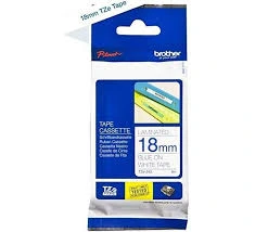 Brother TZE-243 18mm Blue on White Label Printer Tape