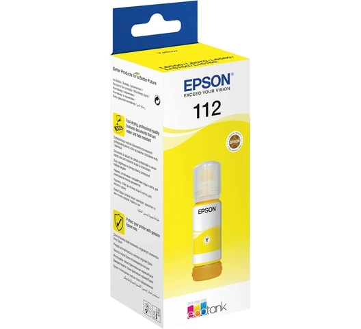 Epson 112 EcoTank Yellow Ink
