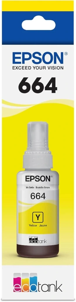 Epson 664 EcoTank Yellow Ink