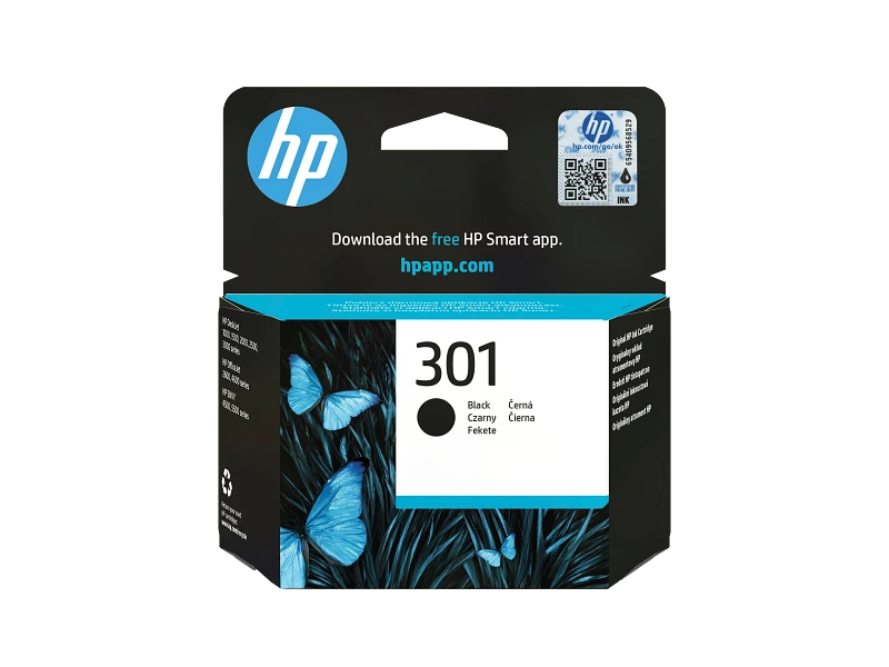 HP Ink 301 Black (CH561EE)