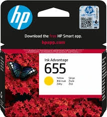 HP Ink 655 Yellow (CZ112AE)