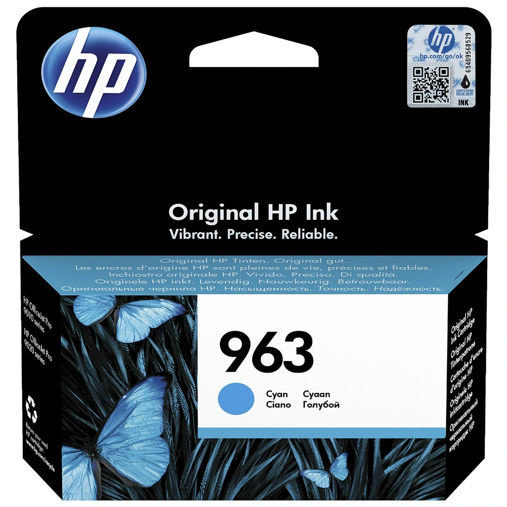 HP Ink 963 Cyan (3JA23AE)