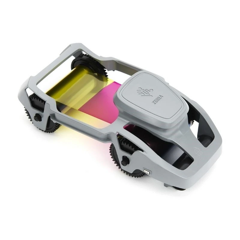Zebra ZC Series Card Printer Ribbon Cartridge - 800300-350EM - Full Colour Yellow, Magenta, Cyan, Black